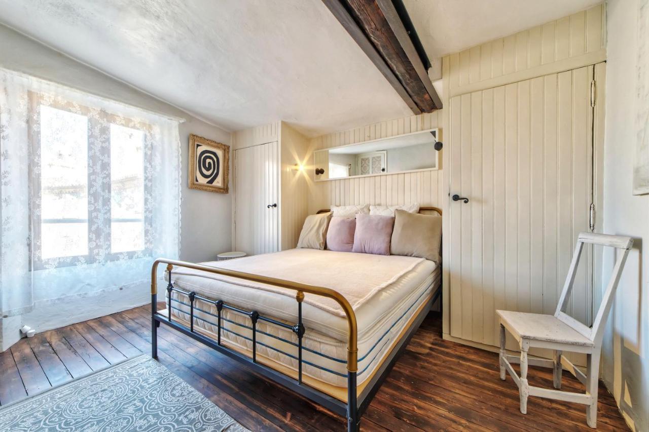 Townhouse Mougins In The Old Village, Fantastic View, Sea And Mountains Kültér fotó